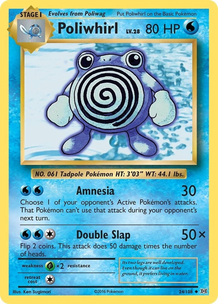 Image for Poliwhirl (24/108) [XY - Evolutions] - Pokemon