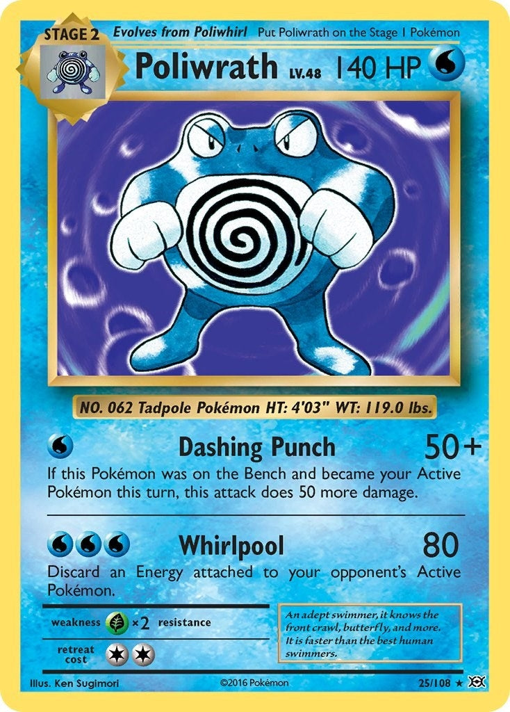 Image for Poliwrath (25/108) [XY - Evolutions] - Pokemon