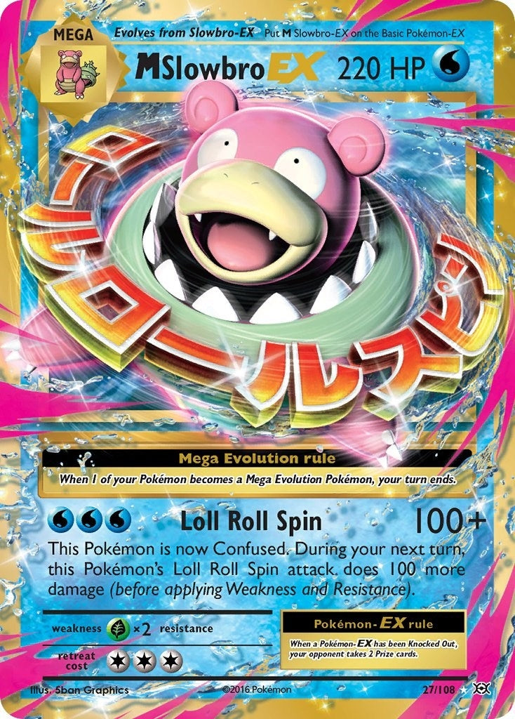 Image for M Slowbro EX (27/108) [XY - Evolutions] - Pokemon