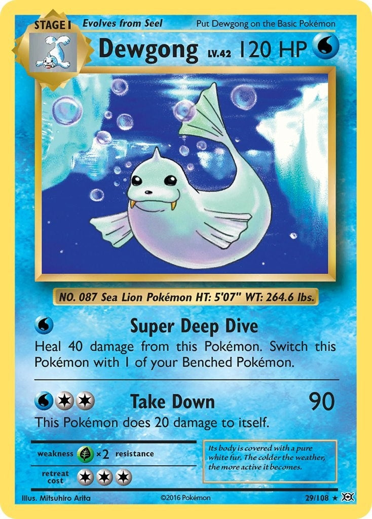 Image for Dewgong (29/108) [XY - Evolutions] - Pokemon
