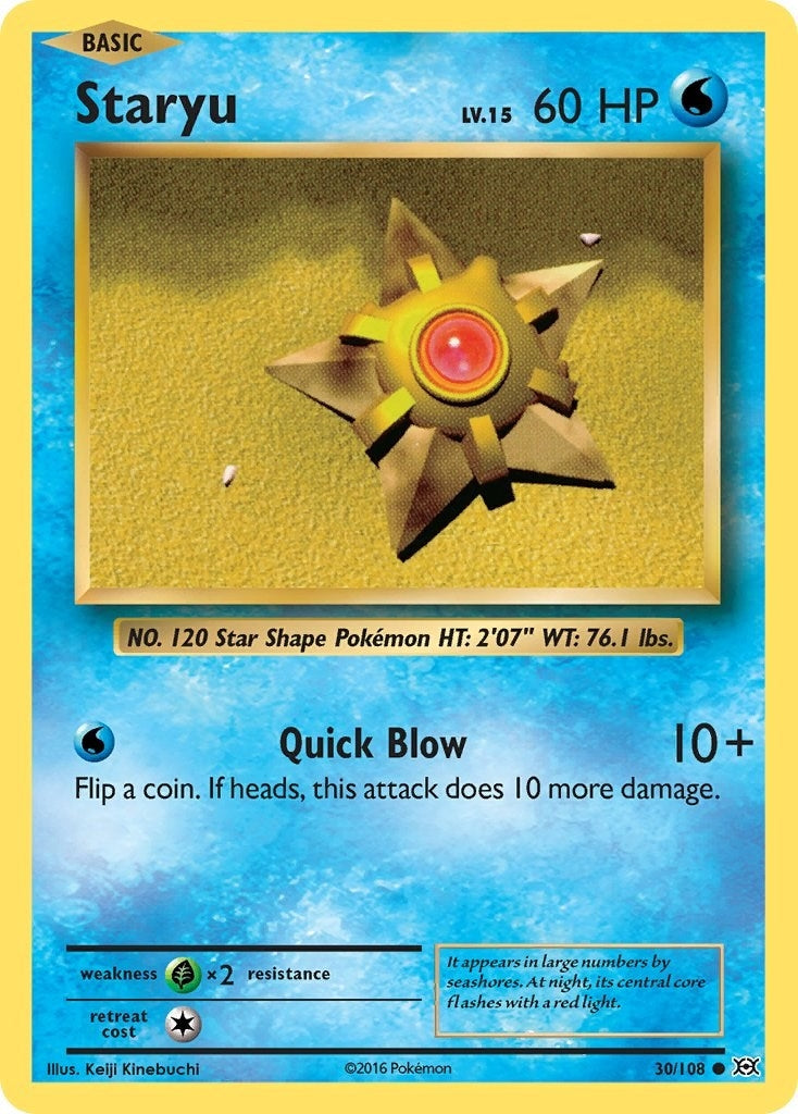 Image for Staryu (30/108) [XY - Evolutions] - Pokemon