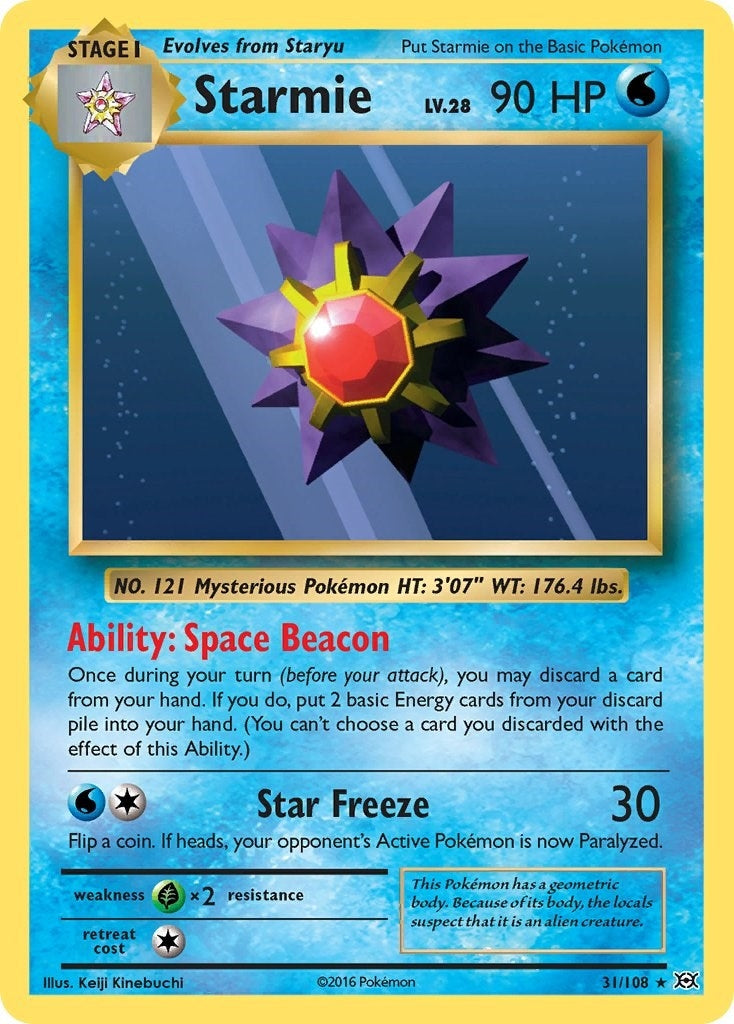 Image for Starmie (31/108) [XY - Evolutions] - Pokemon