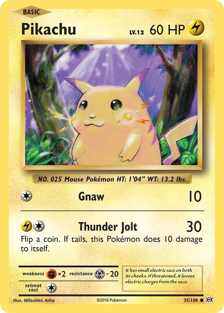Image for Pikachu (35/108) [XY - Evolutions] - Pokemon