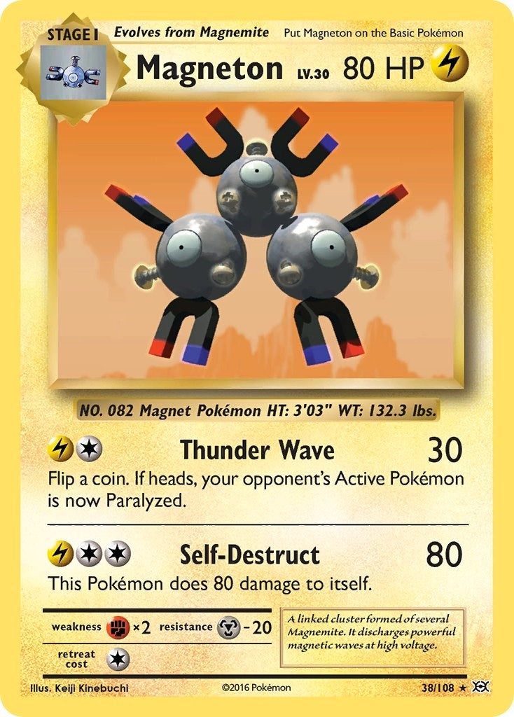 Image for Magneton (38/108) [XY - Evolutions] - Pokemon