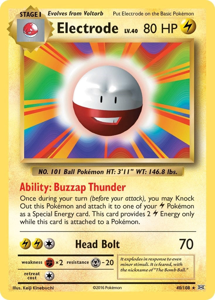 Image for Electrode (40/108) [XY - Evolutions] - Pokemon