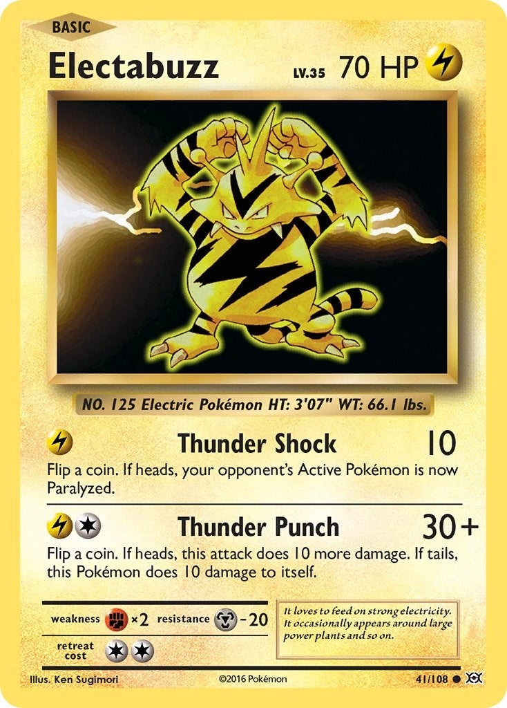 Image for Electabuzz (41/108) [XY - Evolutions] - Pokemon