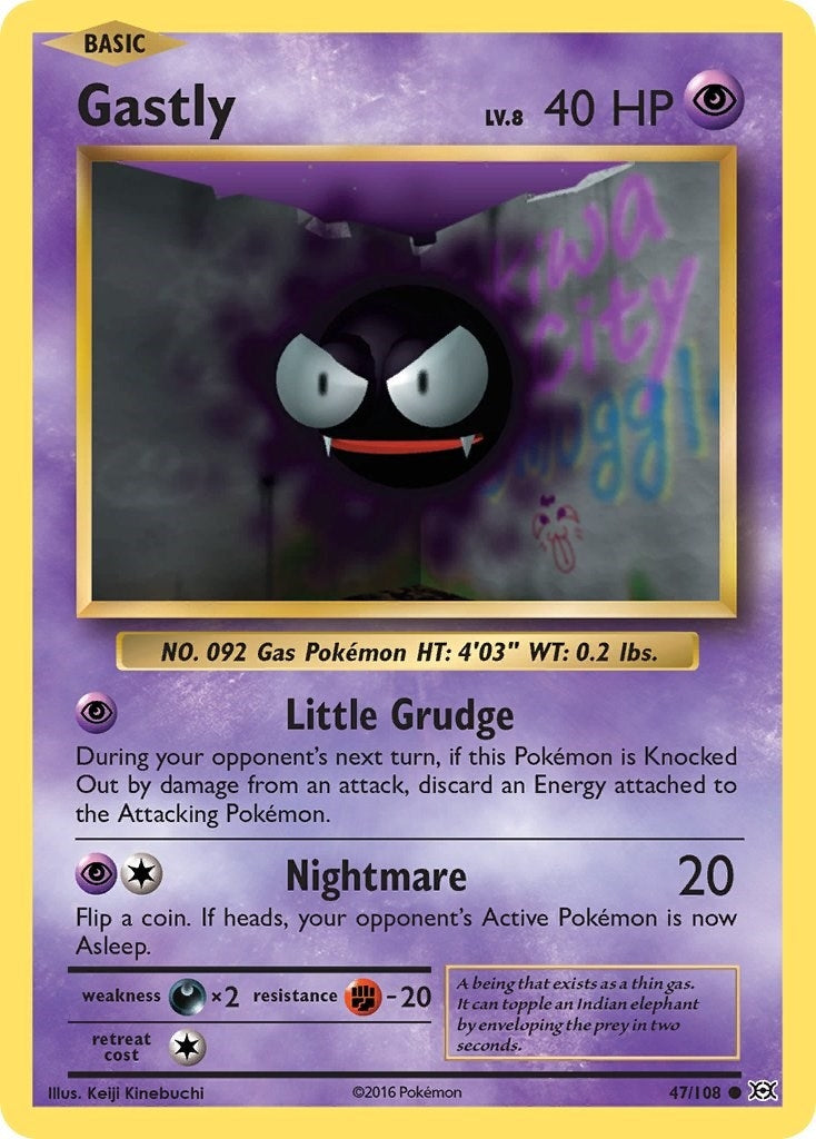 Image for Gastly (47/108) [XY - Evolutions] - Pokemon