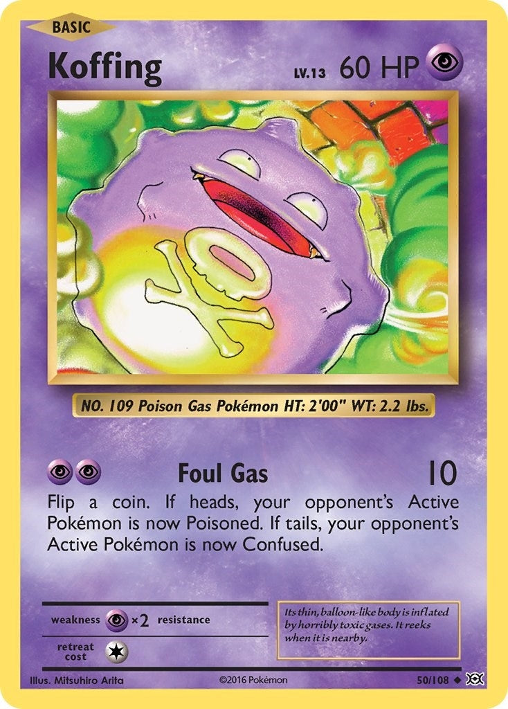 Image for Koffing (50/108) [XY - Evolutions] - Pokemon