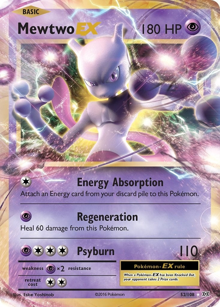 Image for Mewtwo EX (52/108) [XY - Evolutions] - Pokemon