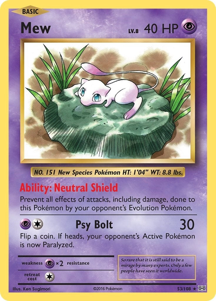 Image for Mew (53/108) [XY - Evolutions] - Pokemon
