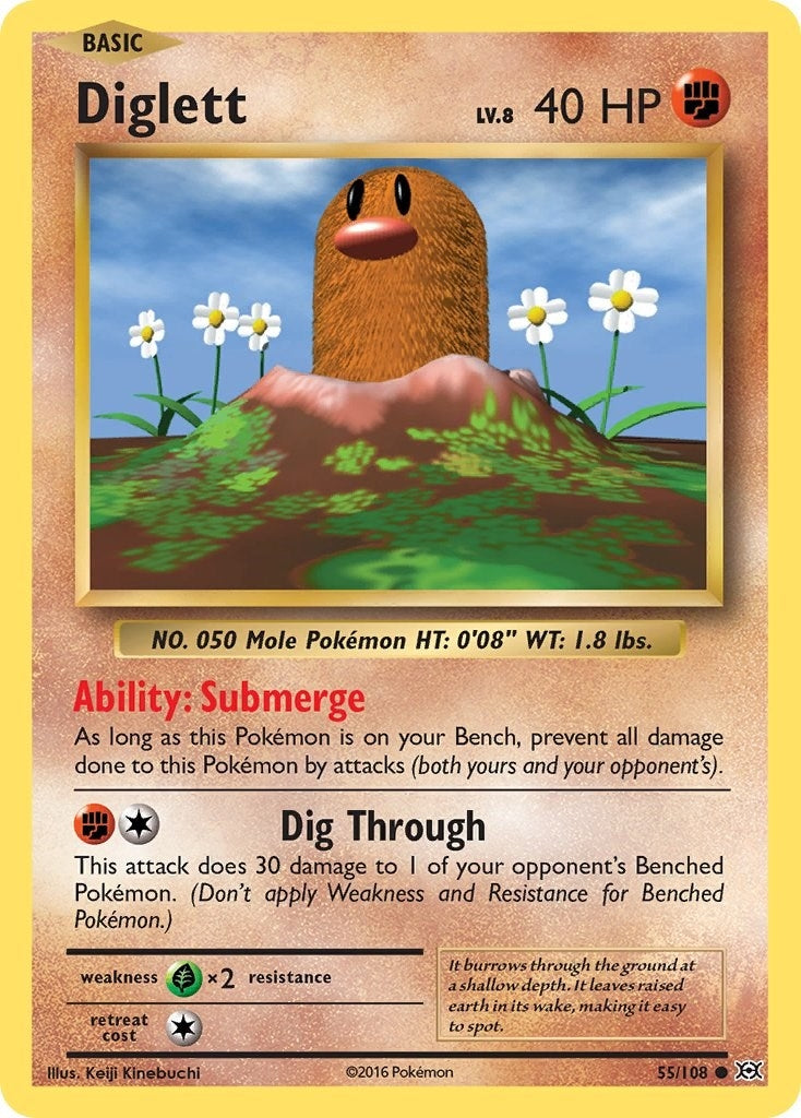 Image for Diglett (55/108) [XY - Evolutions] - Pokemon