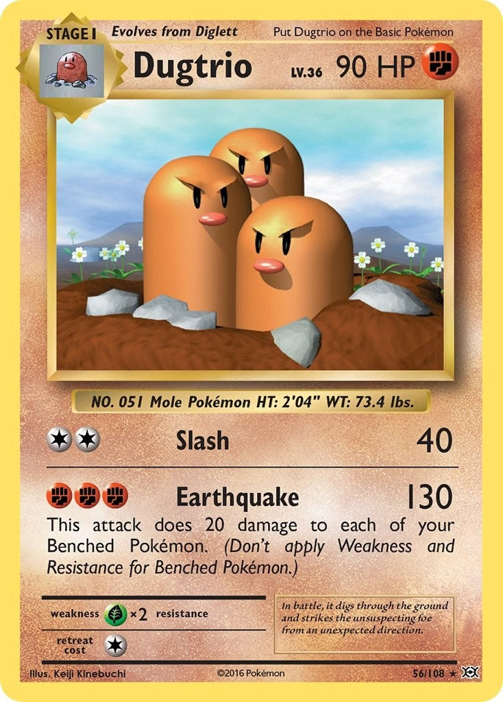 Image for Dugtrio (56/108) [XY - Evolutions] - Pokemon