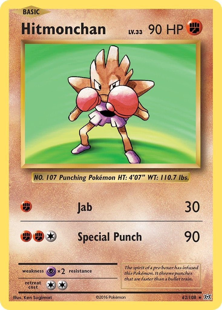 Image for Hitmonchan (62/108) [XY - Evolutions] - Pokemon