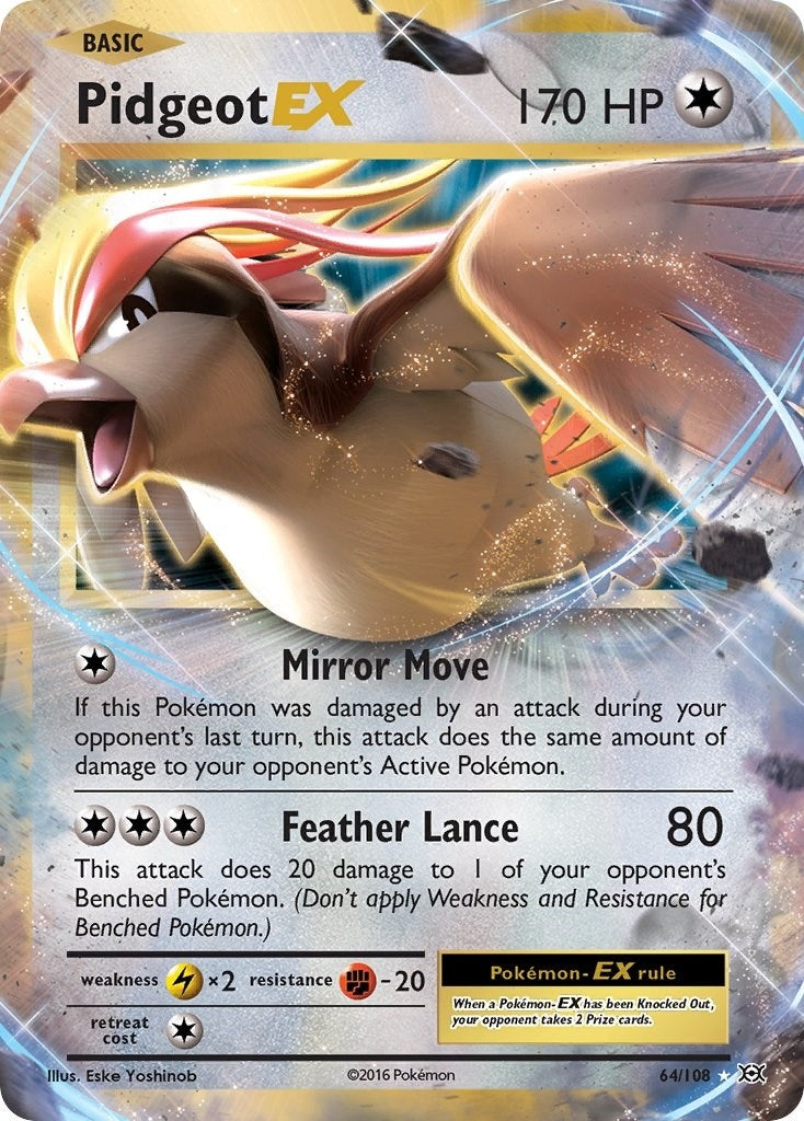Image for Pidgeot EX (64/108) [XY - Evolutions] - Pokemon