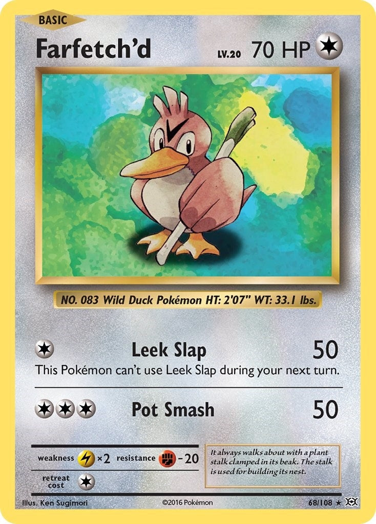 Image for Farfetch'd (68/108) [XY - Evolutions] - Pokemon