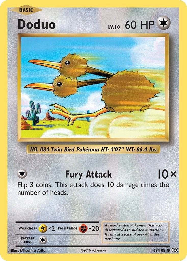 Image for Doduo (69/108) [XY - Evolutions] - Pokemon