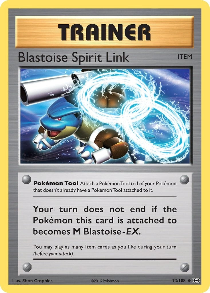 Image for Blastoise Spirit Link (73/108) [XY - Evolutions] - Pokemon