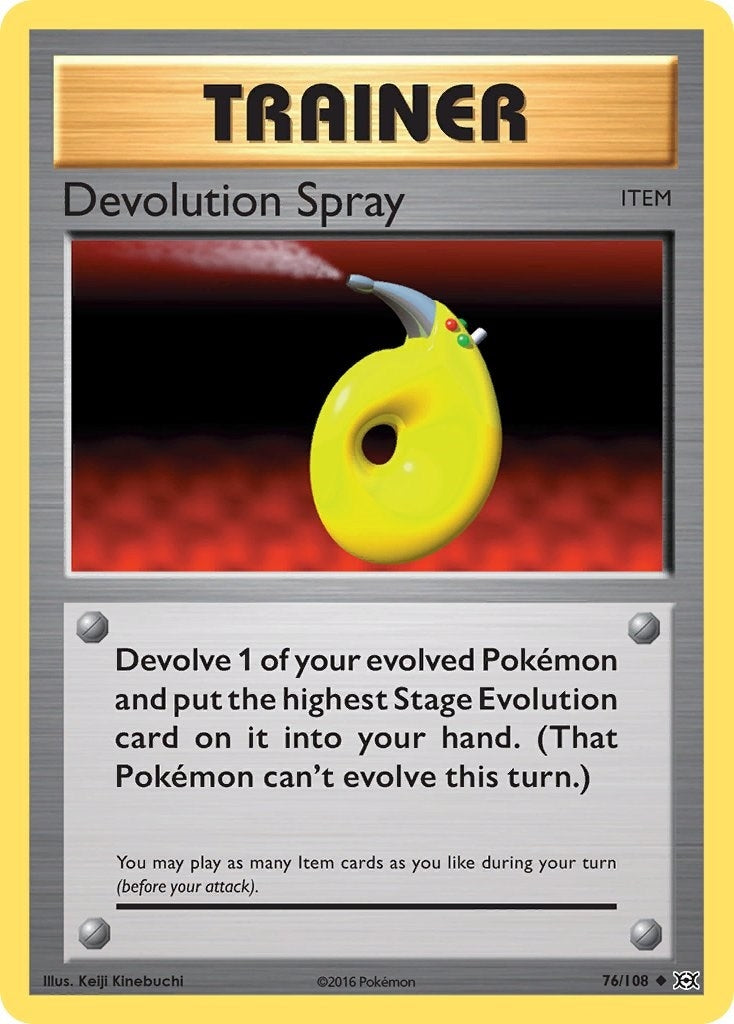 Image for Devolution Spray (76/108) [XY - Evolutions] - Pokemon