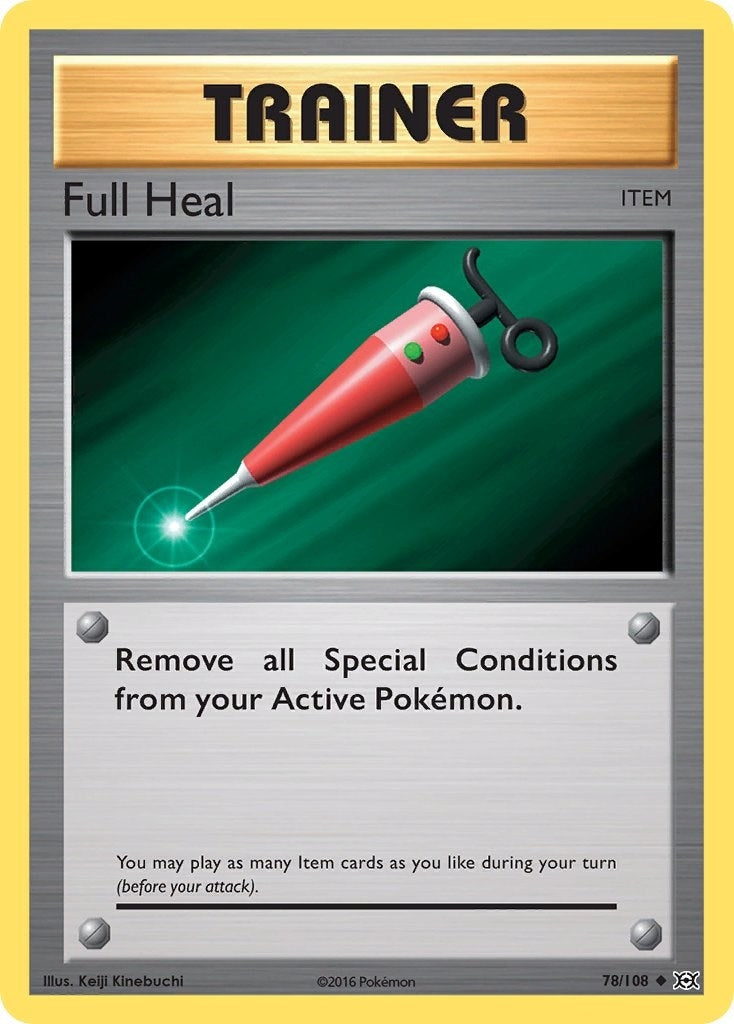 Image for Full Heal (78/108) [XY - Evolutions] - Pokemon