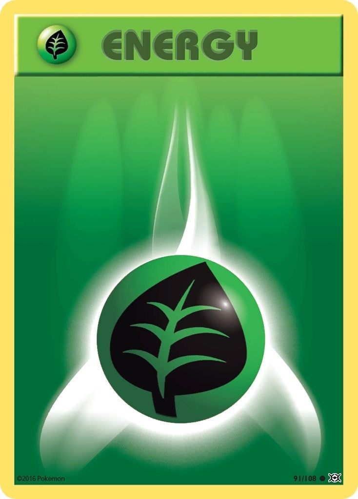 Image for Grass Energy (91/108) [XY - Evolutions] - Pokemon