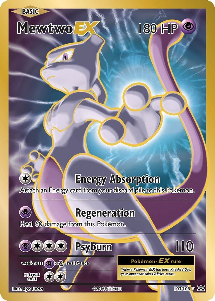 Image for Mewtwo EX (Full Art) (103/108) [XY - Evolutions] - Pokemon
