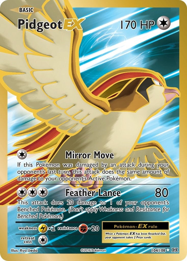 Image for Pidgeot EX (Full Art) (104/108) [XY - Evolutions] - Pokemon