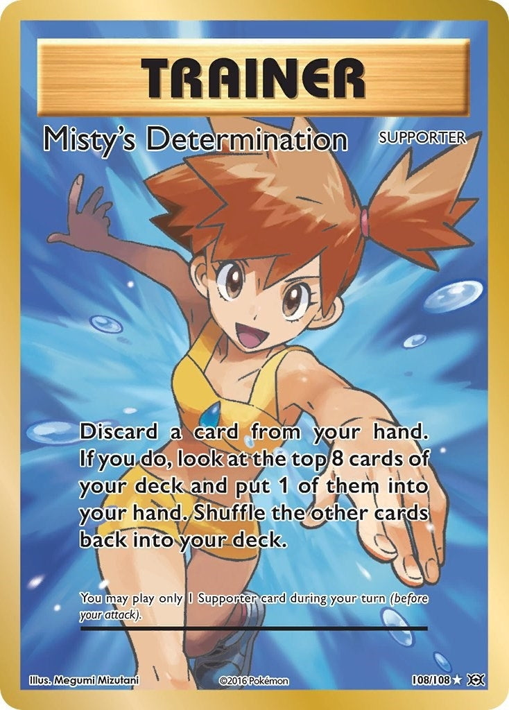 Image for Misty's Determination (Full Art) (108/108) [XY - Evolutions] - Pokemon