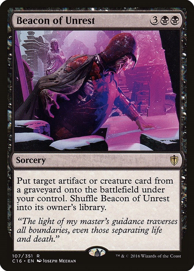 Image for Beacon of Unrest (107) [Commander 2016] - Magic: The Gathering