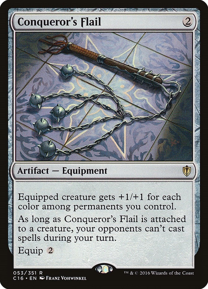 Image for Conqueror's Flail (53) [Commander 2016] - Magic: The Gathering
