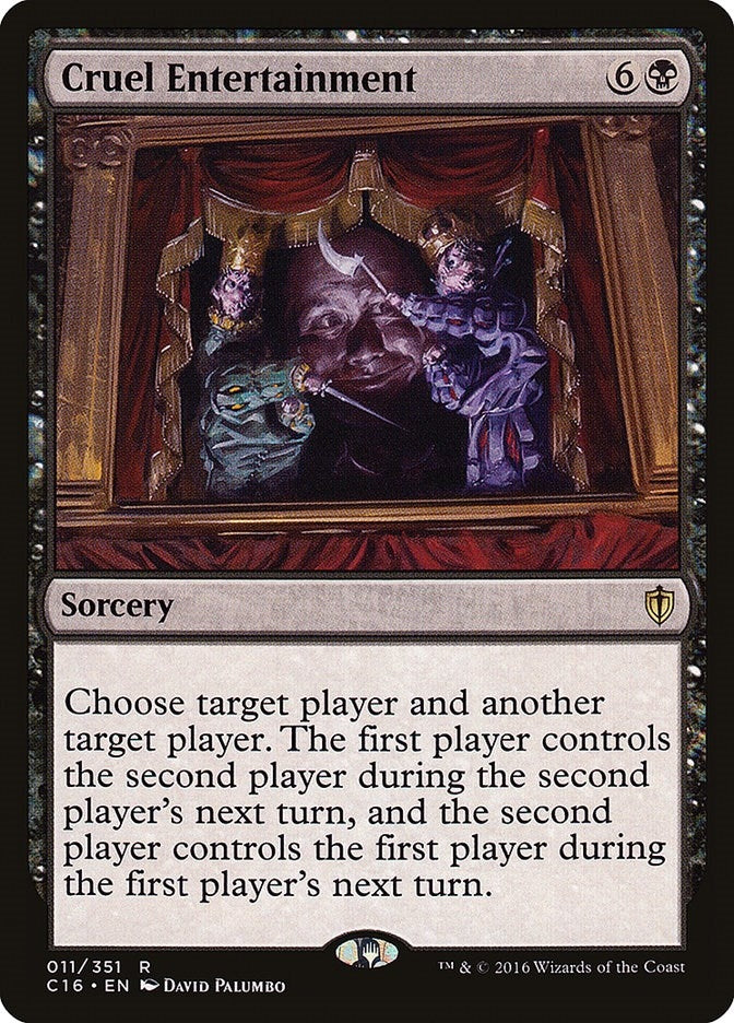 Image for Cruel Entertainment (11) [Commander 2016] - Magic: The Gathering