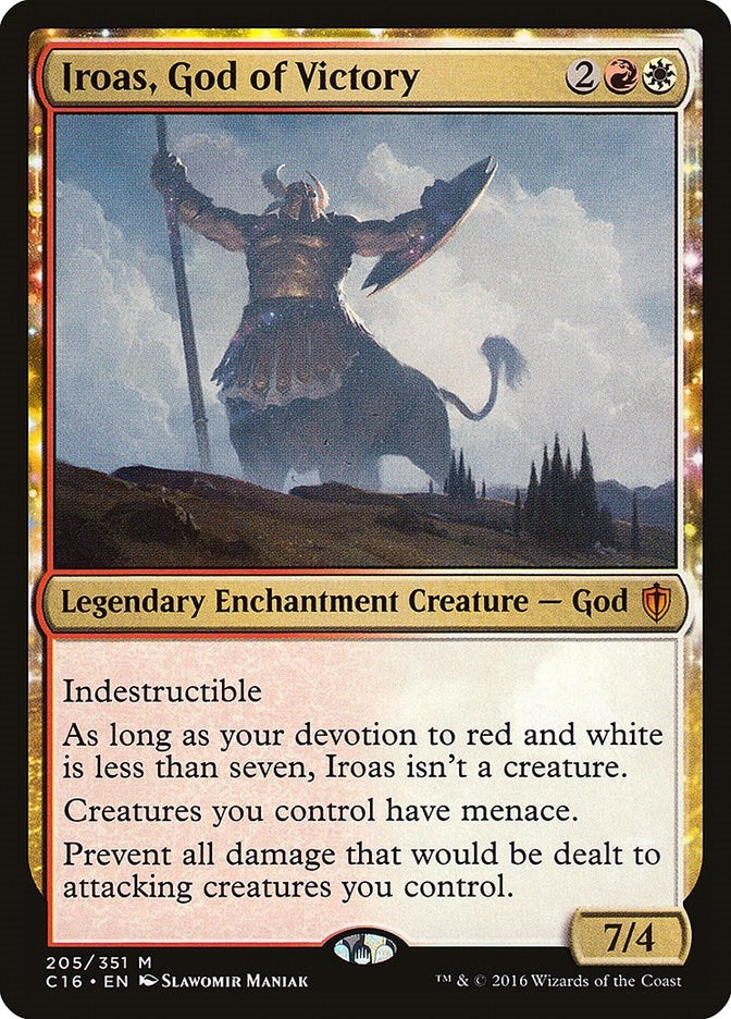 Image for Iroas, God of Victory (205) [Commander 2016] - Magic: The Gathering