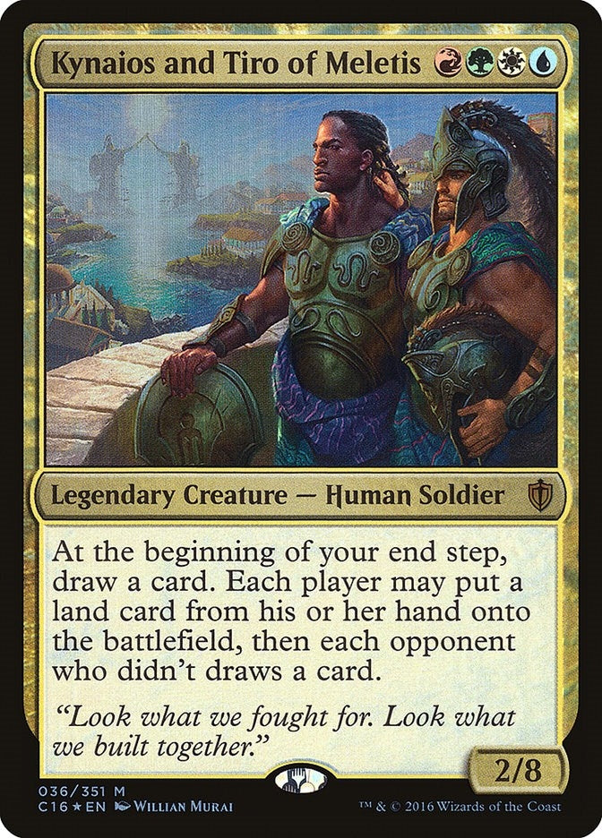 Image for Kynaios and Tiro of Meletis (36) [Commander 2016] - Magic: The Gathering