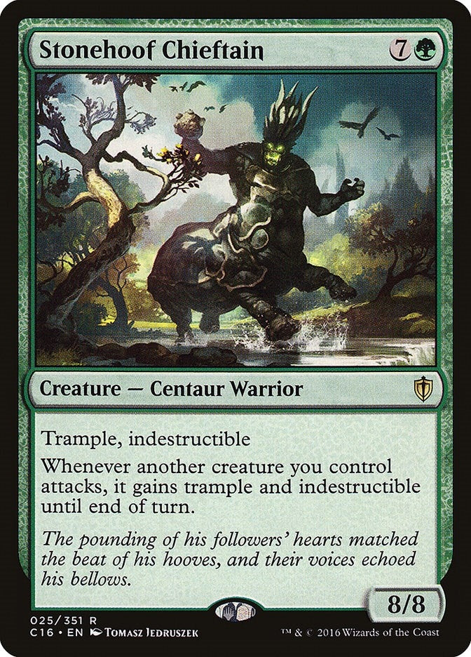 Image for Stonehoof Chieftain (25) [Commander 2016] - Magic: The Gathering