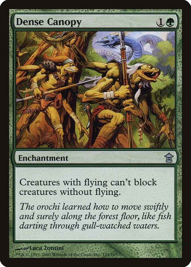 Image for Dense Canopy (125) [Saviors of Kamigawa] - Magic: The Gathering