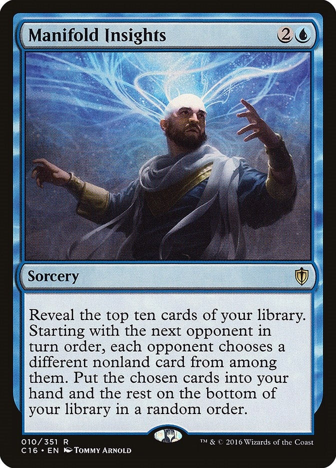 Image for Manifold Insights (10) [Commander 2016] - Magic: The Gathering