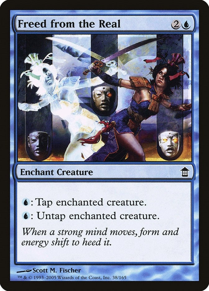 Image for Freed from the Real (38) [Saviors of Kamigawa] - Magic: The Gathering