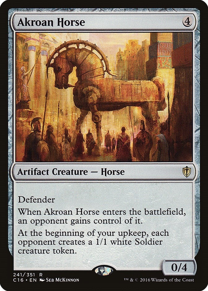 Image for Akroan Horse (241) [Commander 2016] - Magic: The Gathering