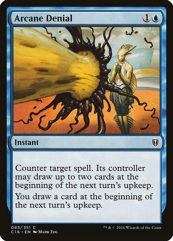 Image for Arcane Denial (83) [Commander 2016] - Magic: The Gathering