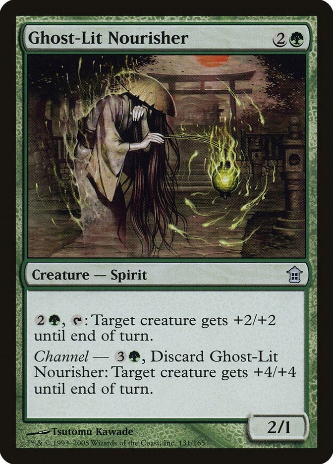 Image for Ghost-Lit Nourisher (131) [Saviors of Kamigawa] - Magic: The Gathering