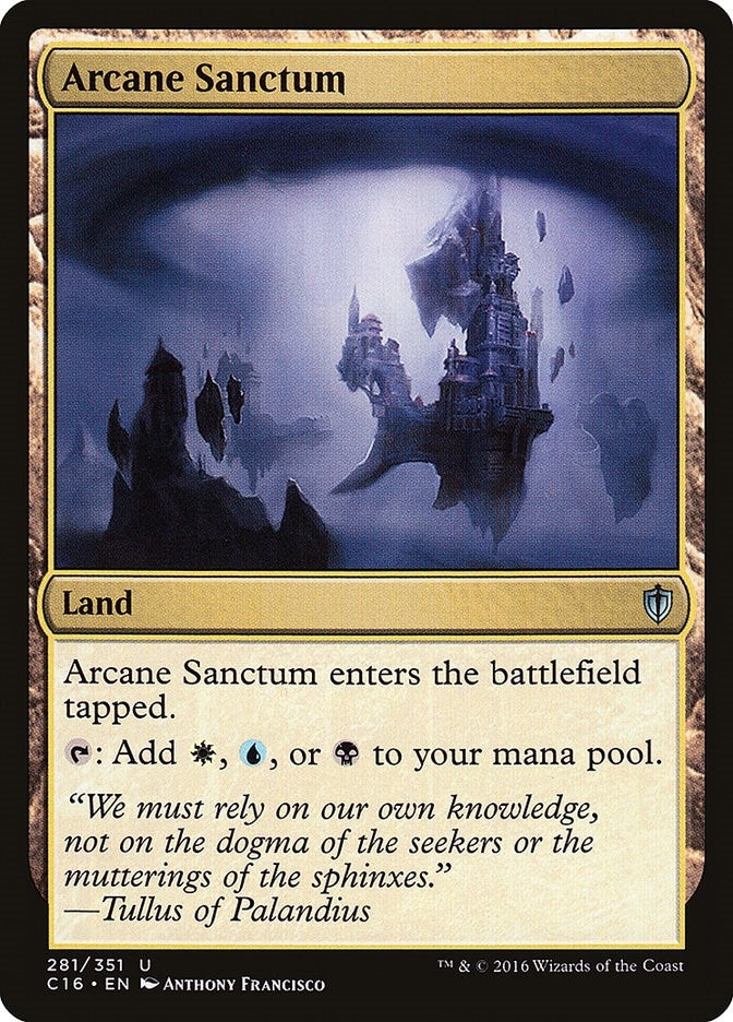 Image for Arcane Sanctum (281) [Commander 2016] - Magic: The Gathering