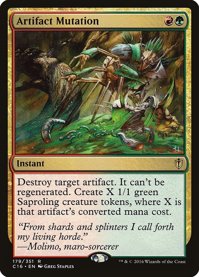 Image for Artifact Mutation (179) [Commander 2016] - Magic: The Gathering