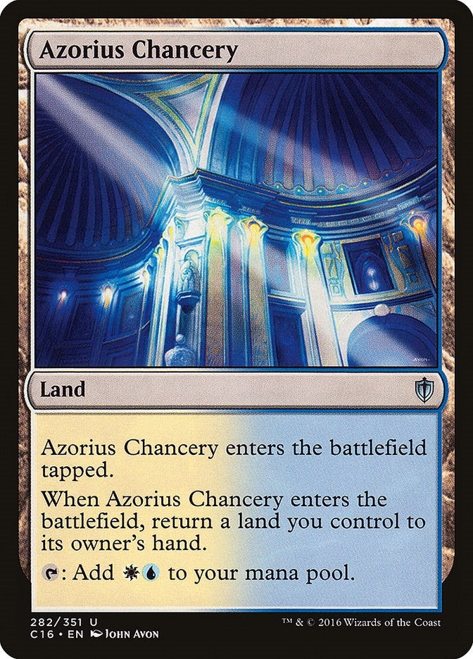 Image for Azorius Chancery (282) [Commander 2016] - Magic: The Gathering