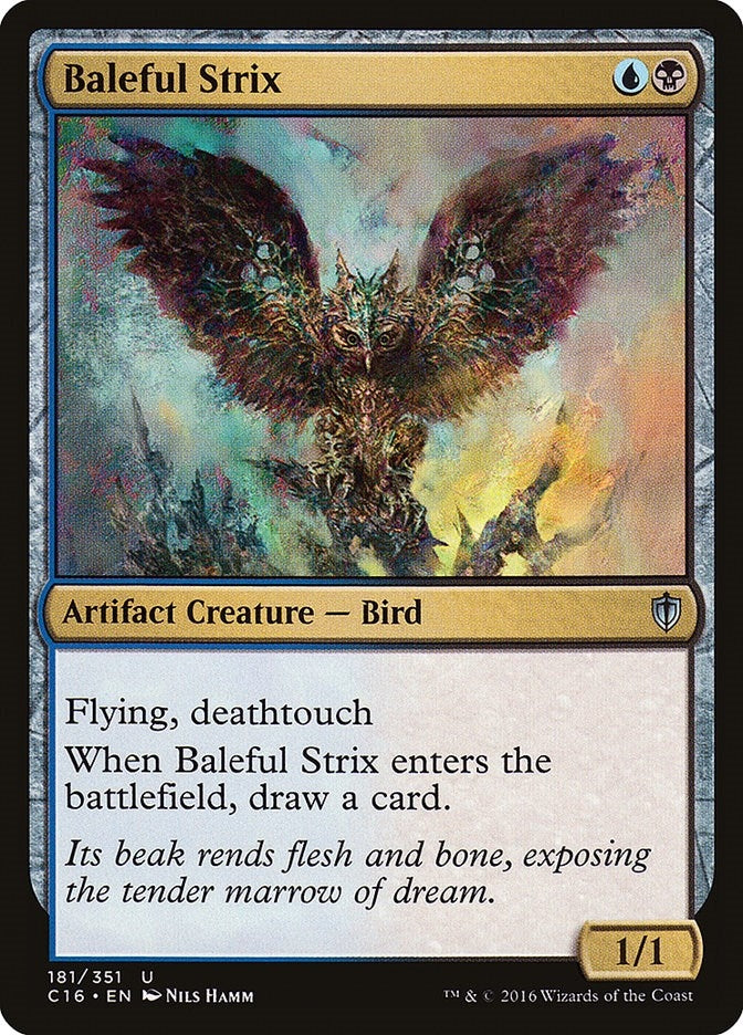 Image for Baleful Strix (181) [Commander 2016] - Magic: The Gathering