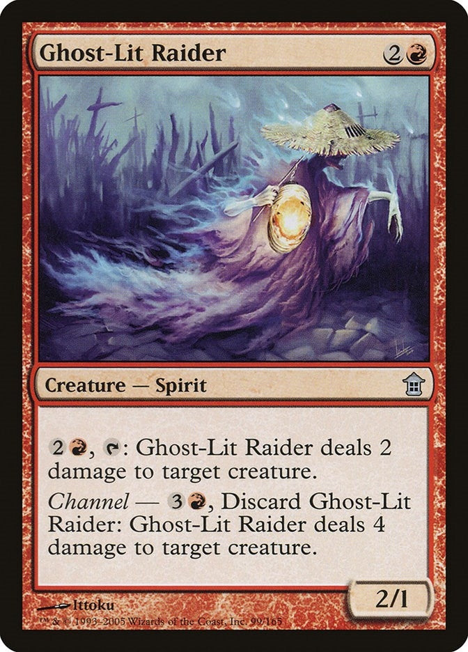 Image for Ghost-Lit Raider (99) [Saviors of Kamigawa] - Magic: The Gathering