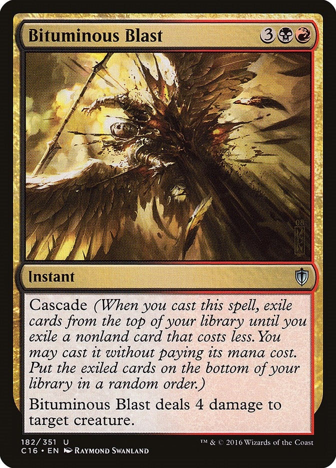 Image for Bituminous Blast (182) [Commander 2016] - Magic: The Gathering