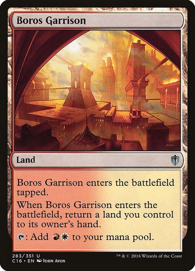 Image for Boros Garrison (283) [Commander 2016] - Magic: The Gathering