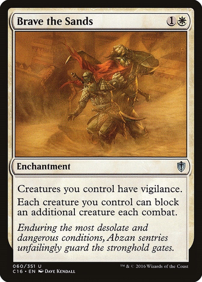 Image for Brave the Sands (60) [Commander 2016] - Magic: The Gathering
