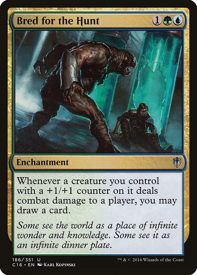 Image for Bred for the Hunt (186) [Commander 2016] - Magic: The Gathering