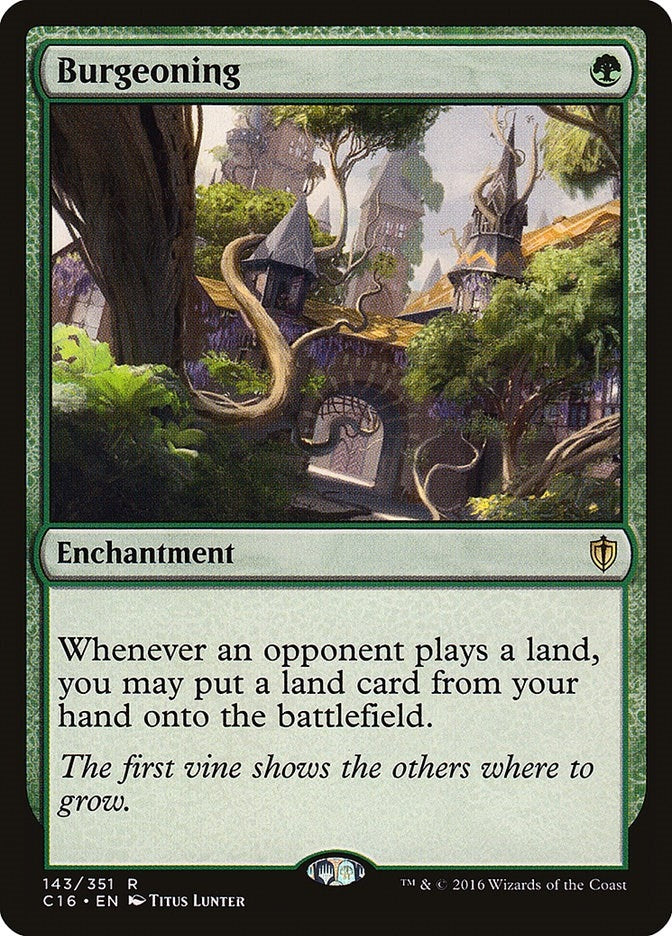 Image for Burgeoning (143) [Commander 2016] - Magic: The Gathering