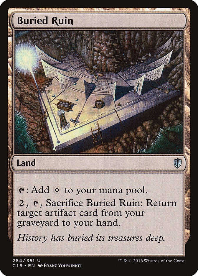 Image for Buried Ruin (284) [Commander 2016] - Magic: The Gathering